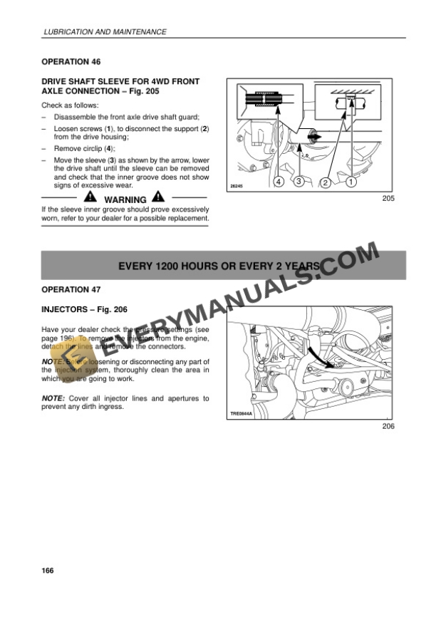 Case JX60, JX70, JX80, JX90, JX95 Tractor Operator Manual 6-62550-5