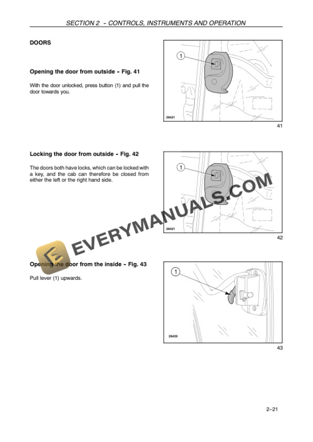 Case JX60, JX70, JX80, JX90, JX95 Tractor Operator Manual 84145247-2