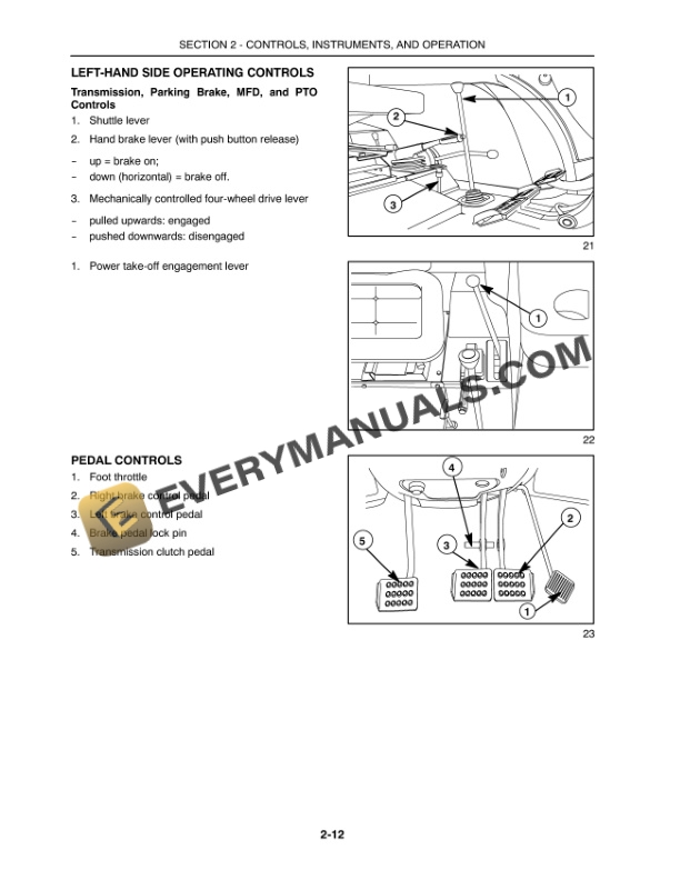Case JX60, JX70, JX80, JX90, JX95 Tractor Operator Manual 87683934 PDF 4 Case JX60, JX70, JX80, JX90, JX95 Tractor Operator Manual 87683934 PDF - Image 2