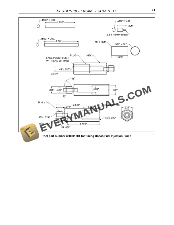 Case JX60, JX70, JX80, JX90, JX95 Tractor Repair Manual 87649367-2