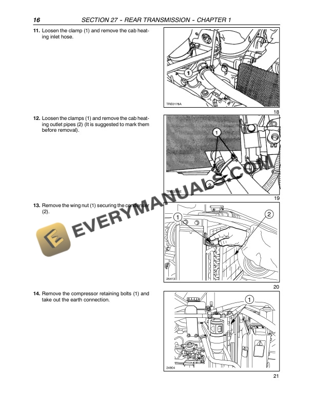 Case JX60, JX70, JX80, JX90, JX95 Tractor Repair Manual 87649368-4