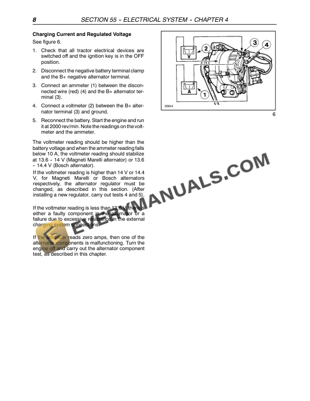 Case JX60, JX70, JX80, JX90, JX95 Tractor Repair Manual 87649370-2
