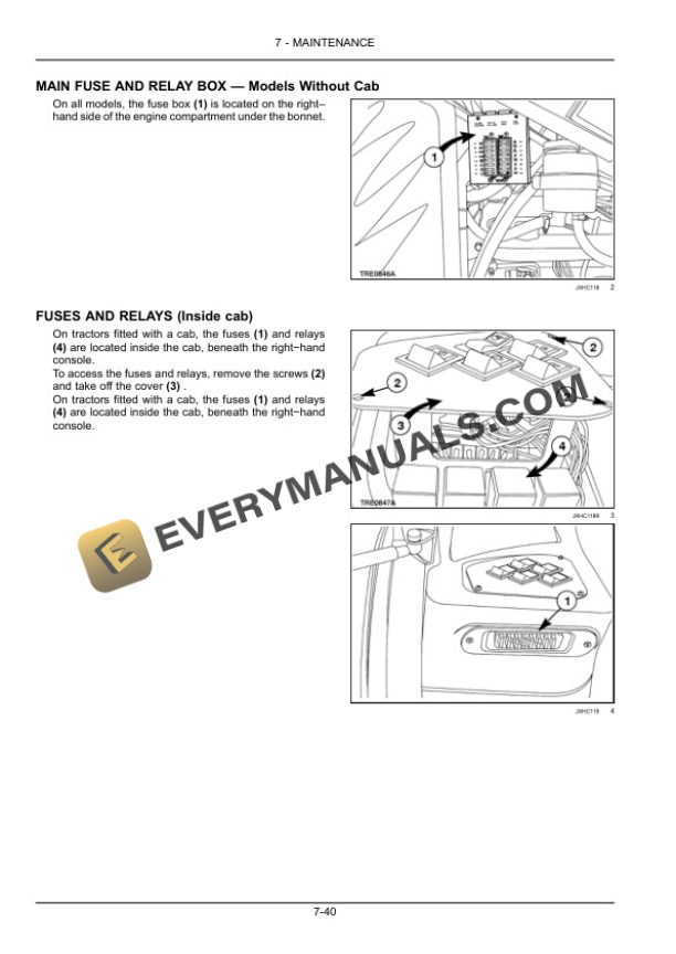 Case JX80 HC, JX90 HC, JX95 HC Tractor Operator Manual 47918208 PDF 7 Case JX80 HC, JX90 HC, JX95 HC Tractor Operator Manual 47918208 PDF - Image 5