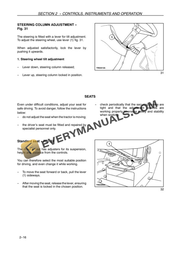 Case JX90, JX95 Tractor Operator Manual 87637568 PDF 4 Case JX90, JX95 Tractor Operator Manual 87637568 PDF - Image 2