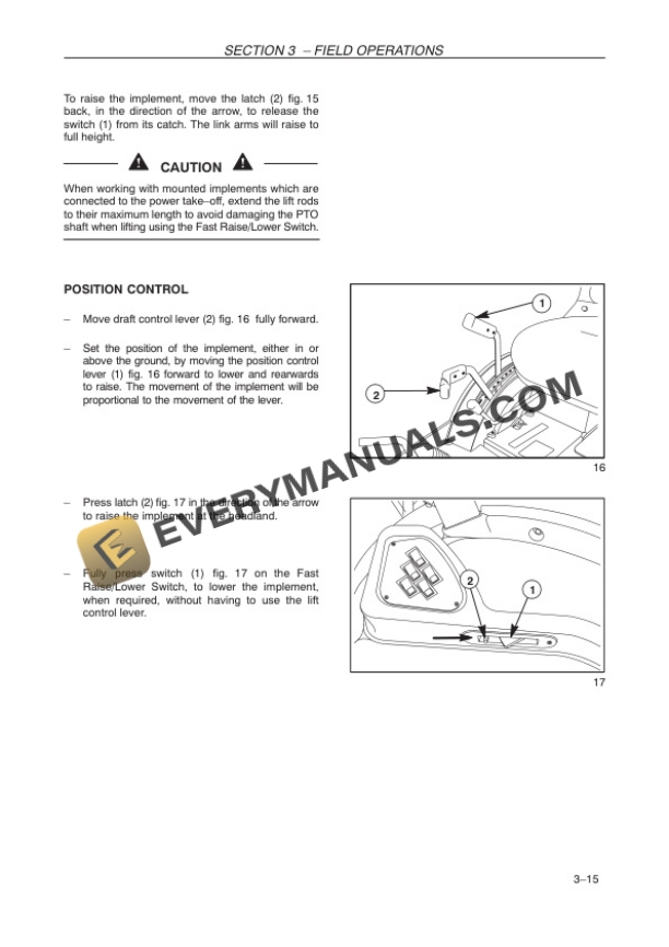 Case JX95 HC Tractor Operator Manual 84154409 PDF 5 Case JX95 HC Tractor Operator Manual 84154409 PDF - Image 3