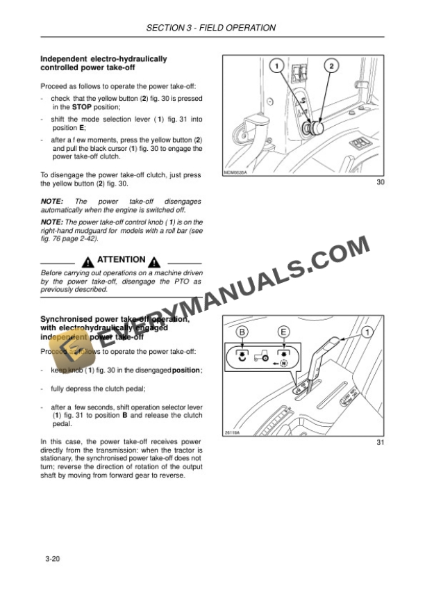 Case JXU 75, JXU 85, JXU 95, JXU 105 Tractor Operator Manual 87699472-3