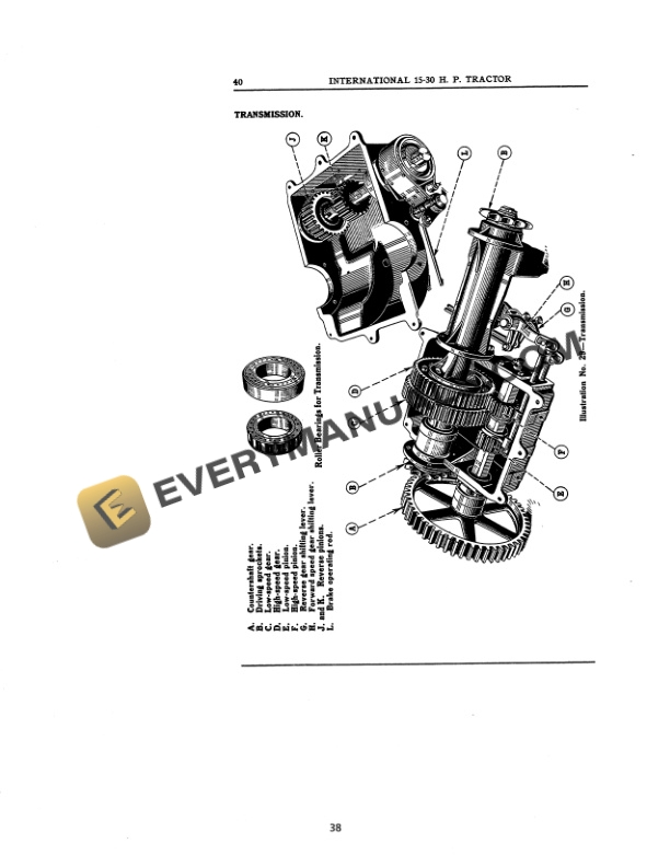 Case Kerosene Tractor Operator Manual INT-2623-4