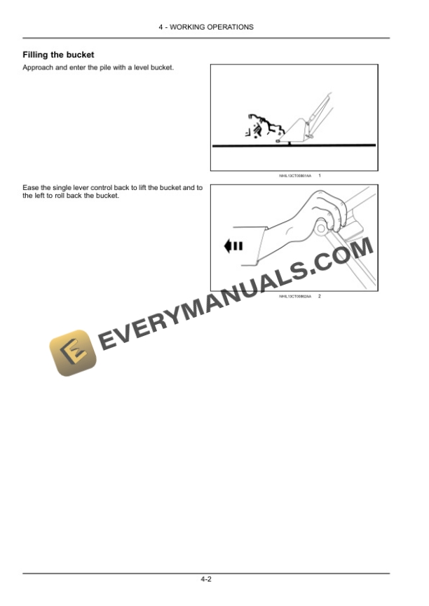 Case L340A Loader Operator Manual 48070331-4