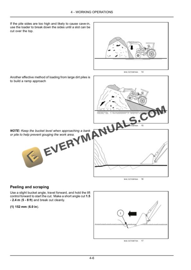 Case L350A Farm Loader Operator Manual 48077340-4