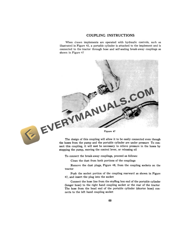 Case LA Series Tractor Operator Manual 5288-5