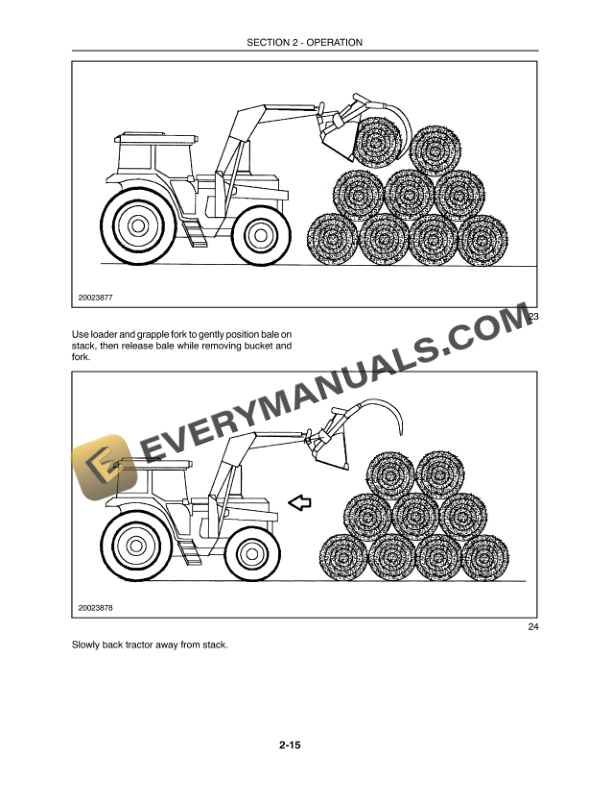 Case LX132 Loader for JX Series Tractor Operator Manual 87022427-4