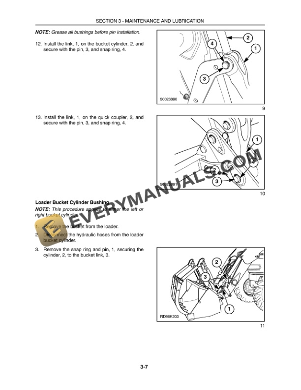 Case LX132 Loader for JX Series Tractor Operator Manual 87022427-5