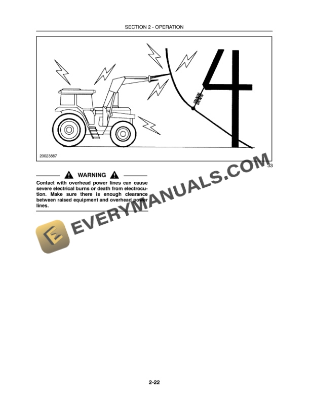 Case LX132, LX152 Loader for JXU Series Tractor Operator Manual 87023593-4
