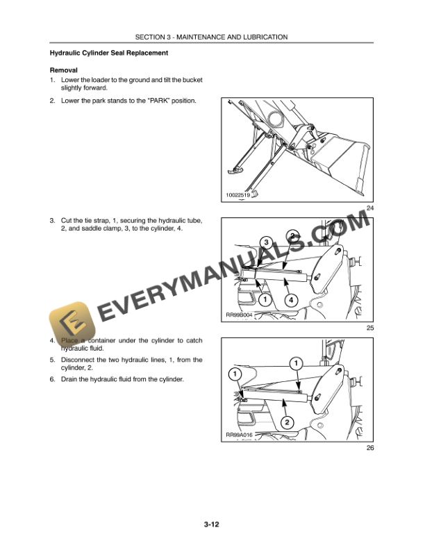 Case LX132, LX152 Loader for JXU Series Tractor Operator Manual 87023593-5