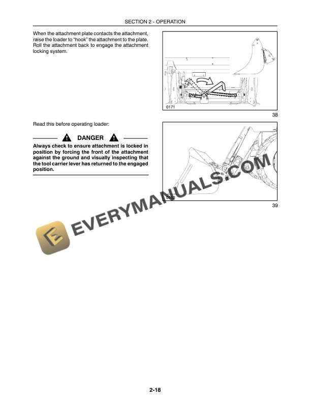 Case LX780 Loader for MX Magnum Series Tractor Operator Manual 87561526-4