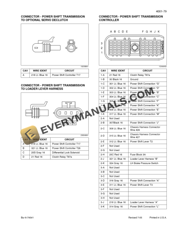 Case M Series 2 Loader Backhoe Service Manual 6-74432-2