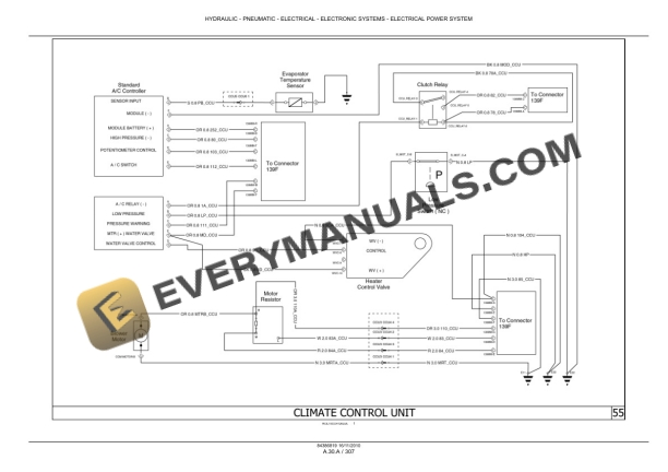 Case Magnum 180, 190, 210 Tractor with Full Powershift Transmission Service Manual 84399413-4