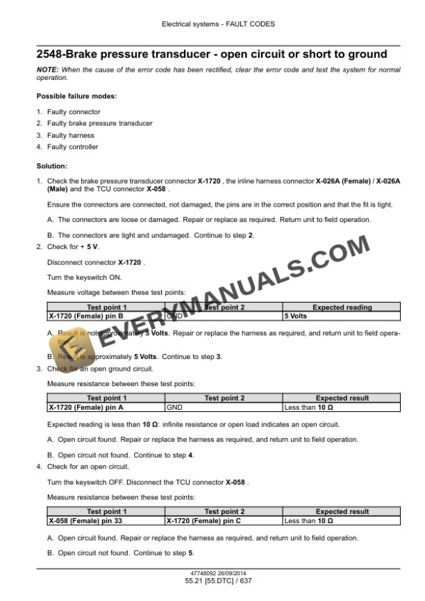 Case Magnum 180, 200, 220, 240 Continuously Variable Transmission (CVT) Tractor Service Manual 47748092 PDF 7 Case Magnum 180, 200, 220, 240 Continuously Variable Transmission (CVT) Tractor Service Manual 47748092 PDF - Image 5
