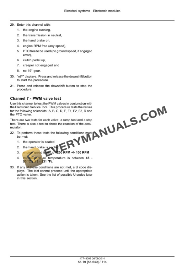 Case Magnum 180, 200, 220, 240 Continuously Variable Transmission (CVT) Tractor Service Manual 47748096 PDF 7 Case Magnum 180, 200, 220, 240 Continuously Variable Transmission (CVT) Tractor Service Manual 47748096 PDF - Image 5