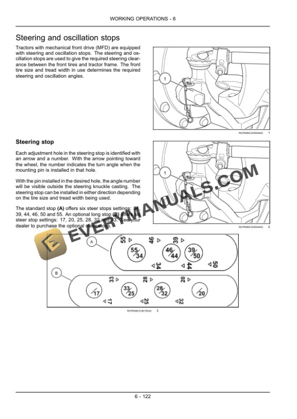 Case Magnum 225, 250, 280, 310, 335 Tractor Operator Manual 84129624-4