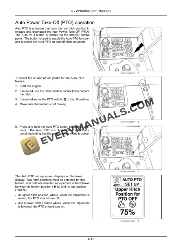 Case Magnum 235, 260, 290, 315, 340, 370 Tractor Operator Manual 47596084-3