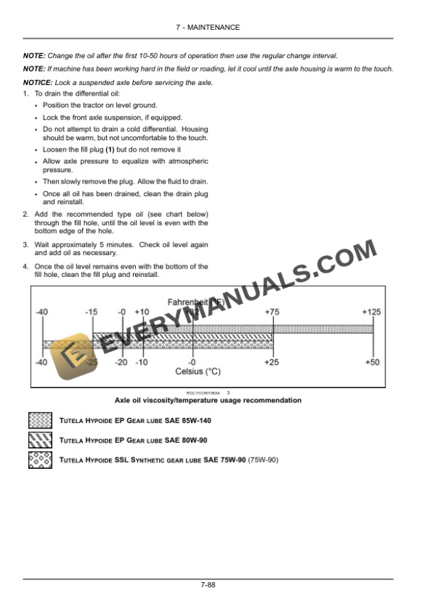 Case Magnum 235, 260, 290, 315, 340, 370 Tractor Operator Manual 47596116-5