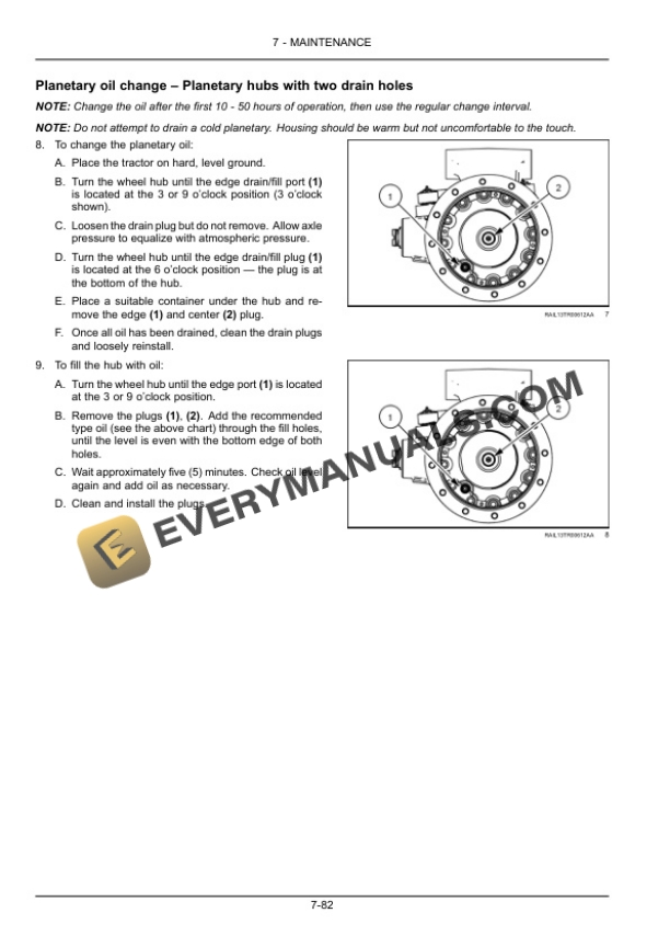 Case Magnum 235, 260, 290, 315, 340, 370 Tractor Operator Manual 47596118-5