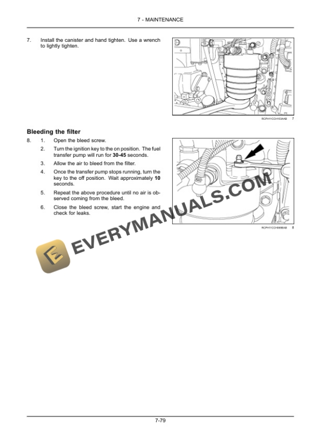 Case Magnum 235, 260, 290, 315, 340, 370 Tractor Operator Manual 84479910-5