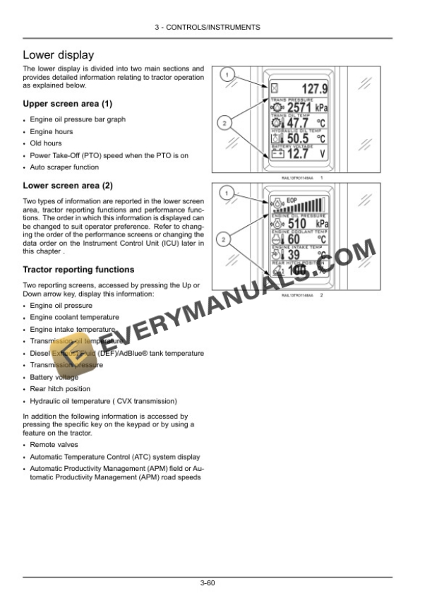 Case Magnum 235, 260, 290, 315, 340, 370 Tractor Operator Manual 84479966-2