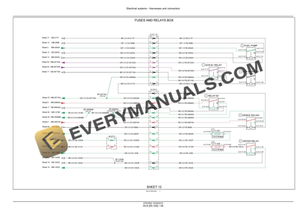 Case Magnum 235, 260, 290, 315, 340 Continuously Variable Transmission (CVT) Tractor Service Manual 47538975-2