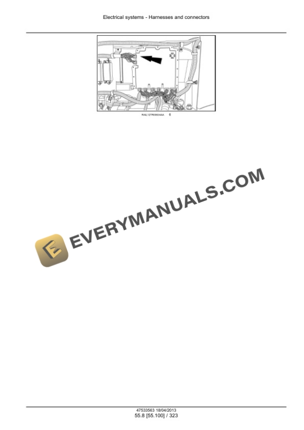 Case Magnum 235, 260, 290, 315, 340 Continuously Variable Transmission (CVT) Tractor Service Manual 47538976-3