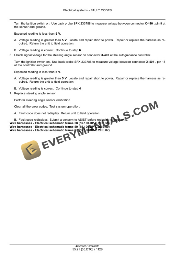 Case Magnum 235, 260, 290, 315, 340 Continuously Variable Transmission (CVT) Tractor Service Manual 47538982 PDF 7 Case Magnum 235, 260, 290, 315, 340 Continuously Variable Transmission (CVT) Tractor Service Manual 47538982-5