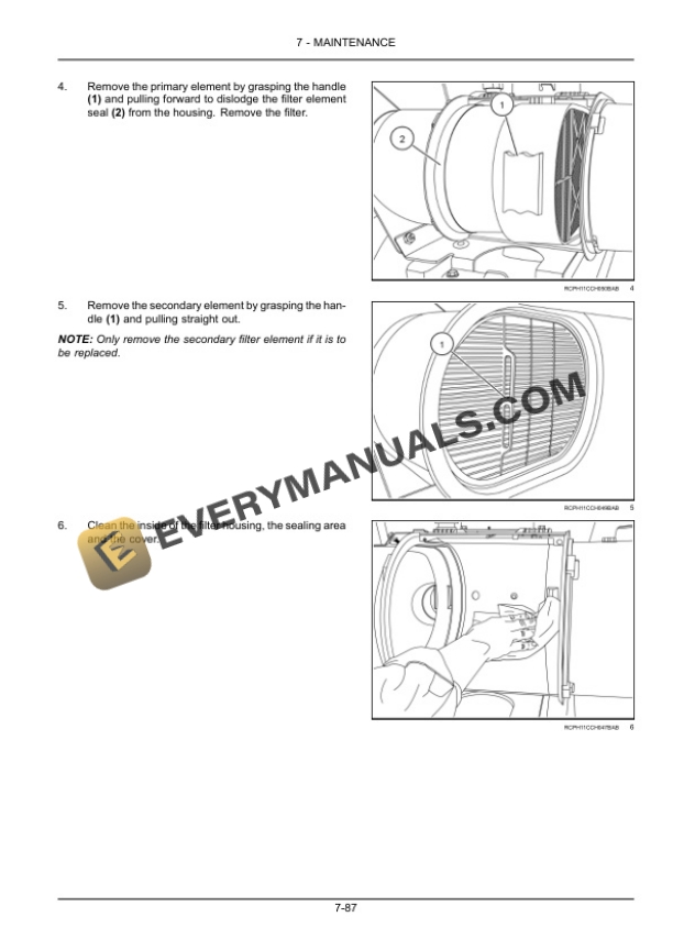 Case Magnum 235, 260, 290, 315, 340 Tractor Operator Manual 47378205-5