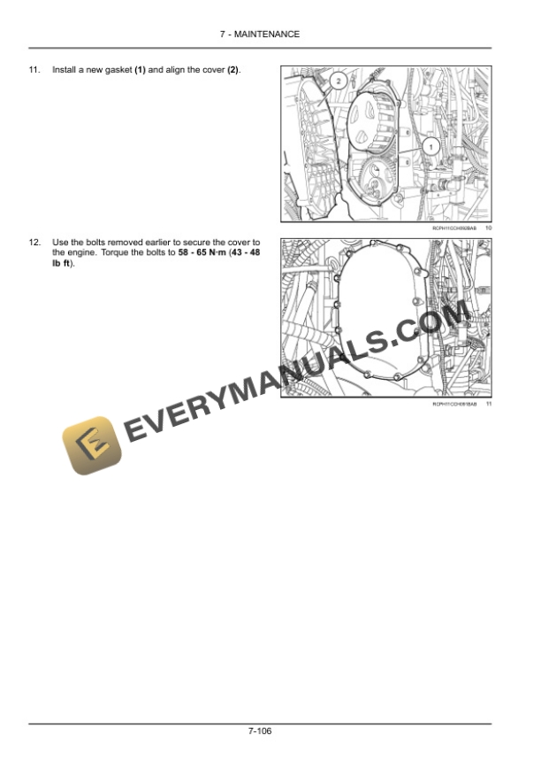 Case Magnum 235, 260, 290, 315, 340 Tractor Operator Manual 47378306-5