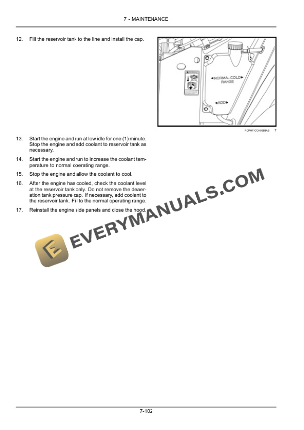 Case Magnum 235, 260, 290, 315, 340 Tractor Operator Manual 47378333-5