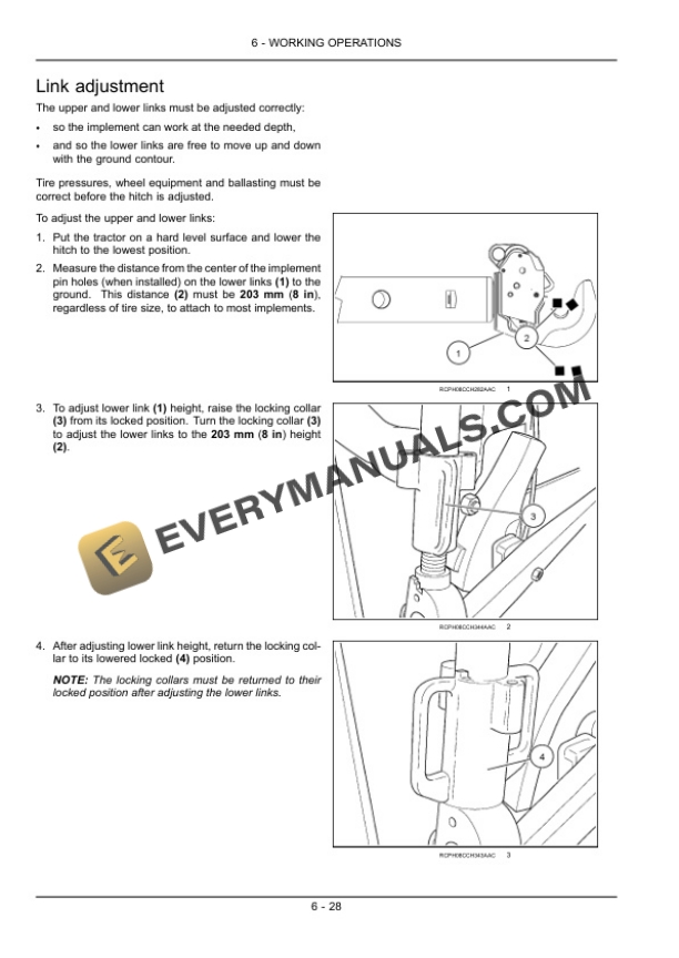 Case Magnum 235, 260, 290, 315, 340 Tractor Operator Manual 84300071-3