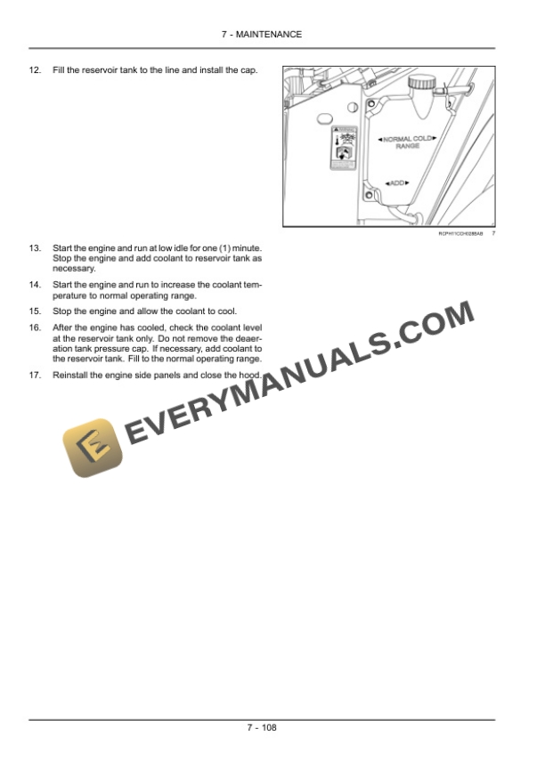 Case Magnum 235, 260, 290, 315, 340 Tractor Operator Manual 84472638-5