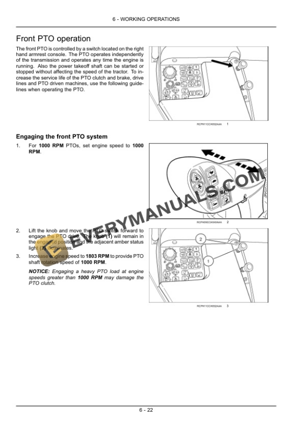 Case Magnum 235, 260, 290, 315, 340 Tractor Operator Manual 84542737-3