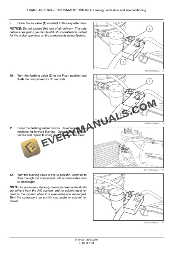 Case Magnum 235, 260, 290, 315, 340 Tractor Service Manual 84494815-4