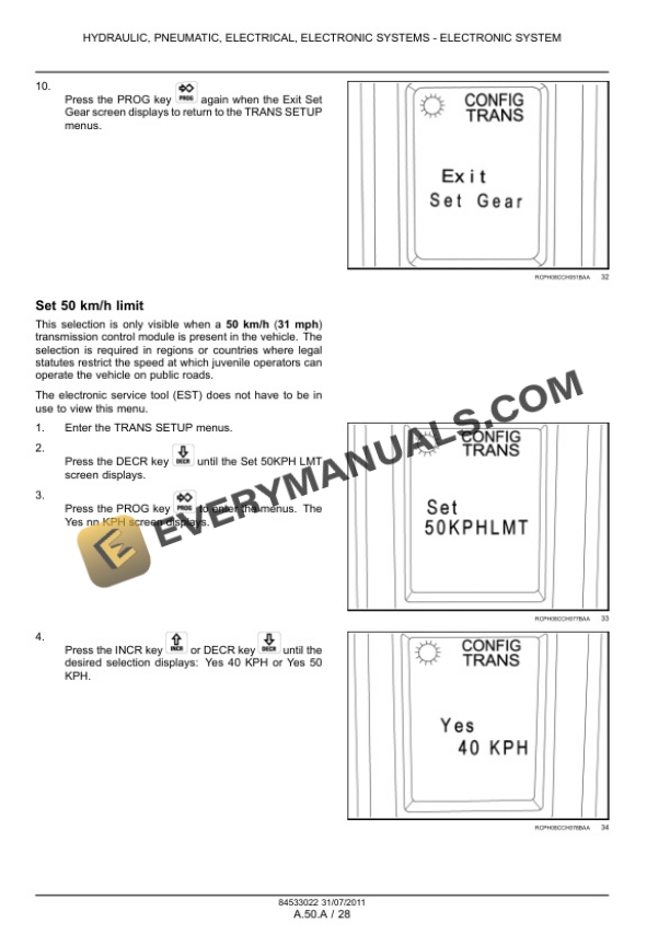 Case Magnum 235, 260, 290, 315, 340 Tractor Service Manual 84533086-3