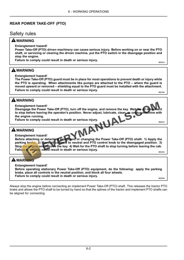 Case Magnum 250, 280, 310, 340, 380, 310 Rowtrac, 340 Rowtrac, 380 Rowtrac Tractor Operator Manual 47886315-3