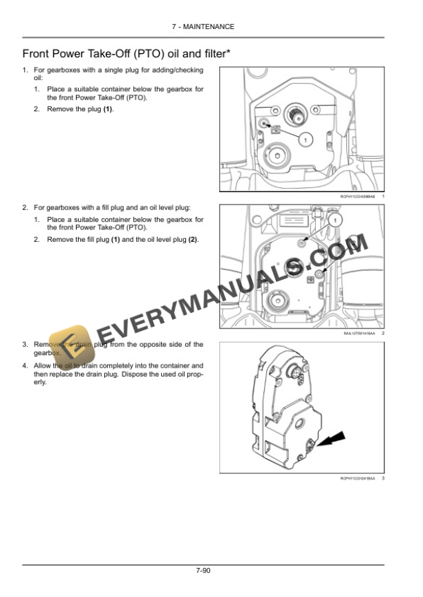 Case Magnum 250, 280, 310, 340, 380, 310 Rowtrac, 340 Rowtrac, 380 Rowtrac Tractor Operator Manual 47886315-5
