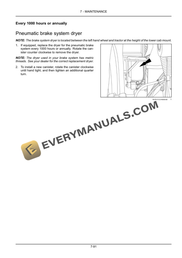 Case Magnum 250, 280, 310, 340, 380, 310 Rowtrac, 340 Rowtrac, 380 Rowtrac Tractor Operator Manual 48048291-5