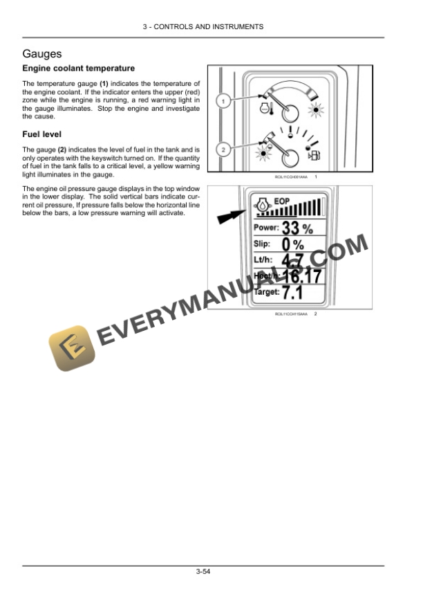 Case Magnum 250, 280, 310, 340, 380 Tractor Operator Manual 47824521-2