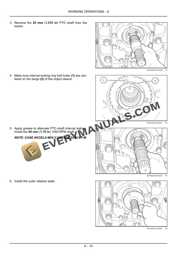 Case Magnum 255 Series Tractor Operator Manual 84163221-3