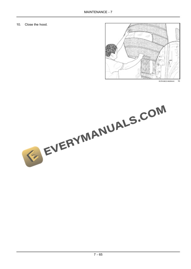 Case Magnum 255 Tractor Operator Manual 84244782-5