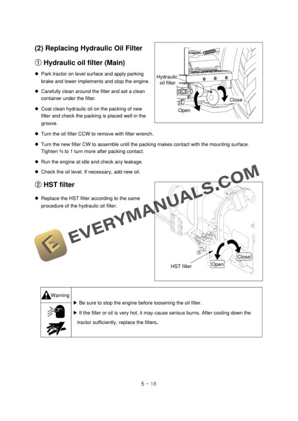 Case MAXXFARM 35 Operator Manual 52105403-5