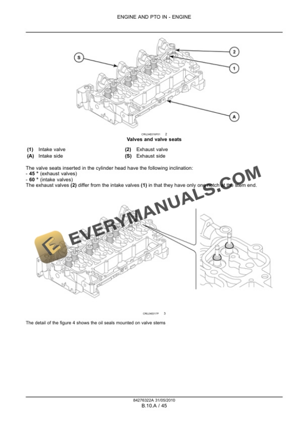 Case Maxxum 100, 110, 115, 120, 125, 130, 140 Tractor with, without Multicontroller Service Manual 84406959-2