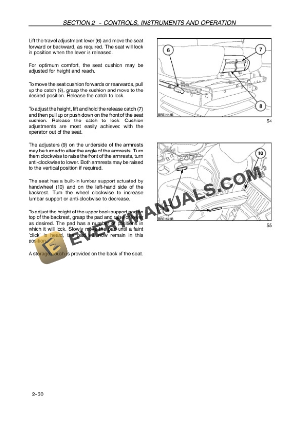 Case Maxxum 100, 110, 115, 125, 140 Tractor Operator Manual 47380088-2