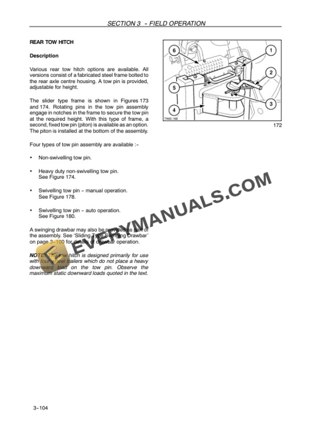 Case Maxxum 100, 110, 115, 125, 140 Tractor Operator Manual 47380088-4